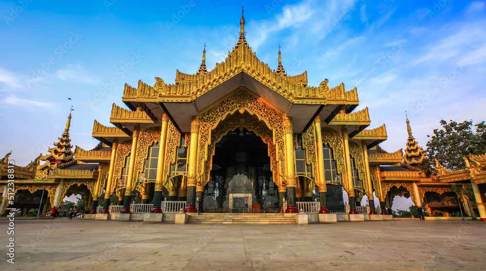 Kyauk Taw Gyi, Biggest Marble Buddha image (Yangon, Myanmar) Kyauk Taw Gyi, Biggest Marble Buddha image (Yangon, Myanmar)
