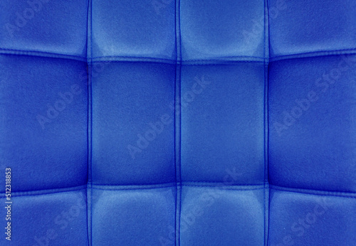 Blue Velvet leather texture from sofa