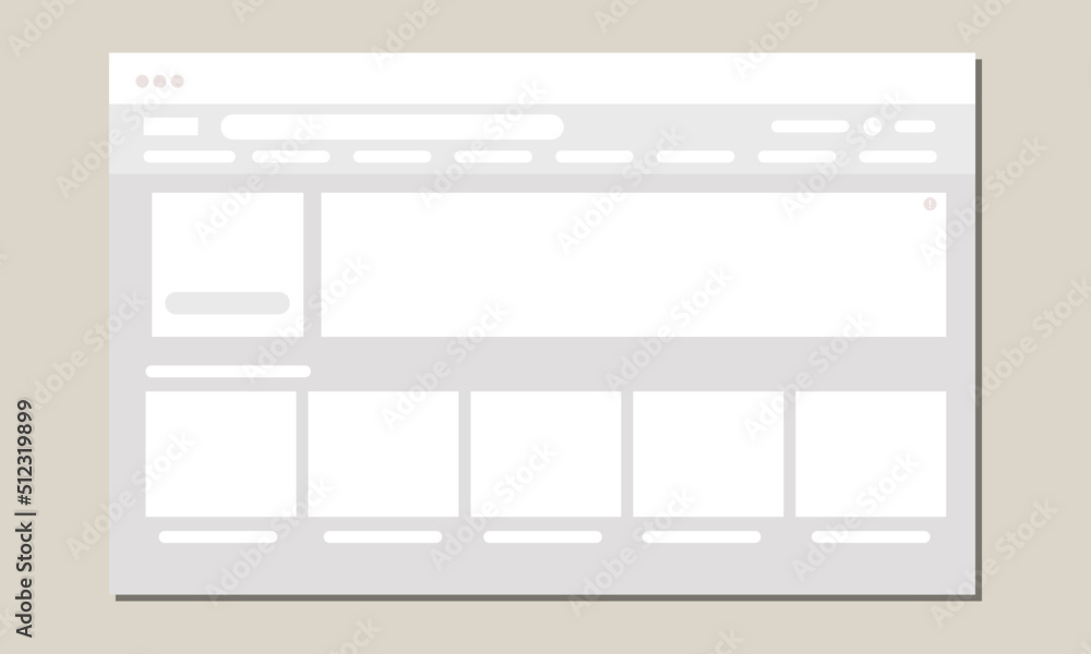 Freelance website landing page flat ui concept illustration, wireframe design Freelance website landing page flat ui concept illustration, wireframe design