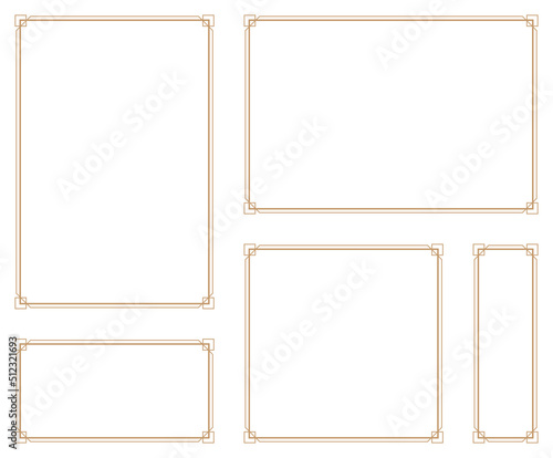 Decorative frame.A frame that gave a change in size to the same design.Good frame for a4 size paper.Certificate frame.