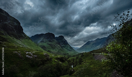 Obraz na płótnie Outlander location The 3 Sisters of Glen Coe