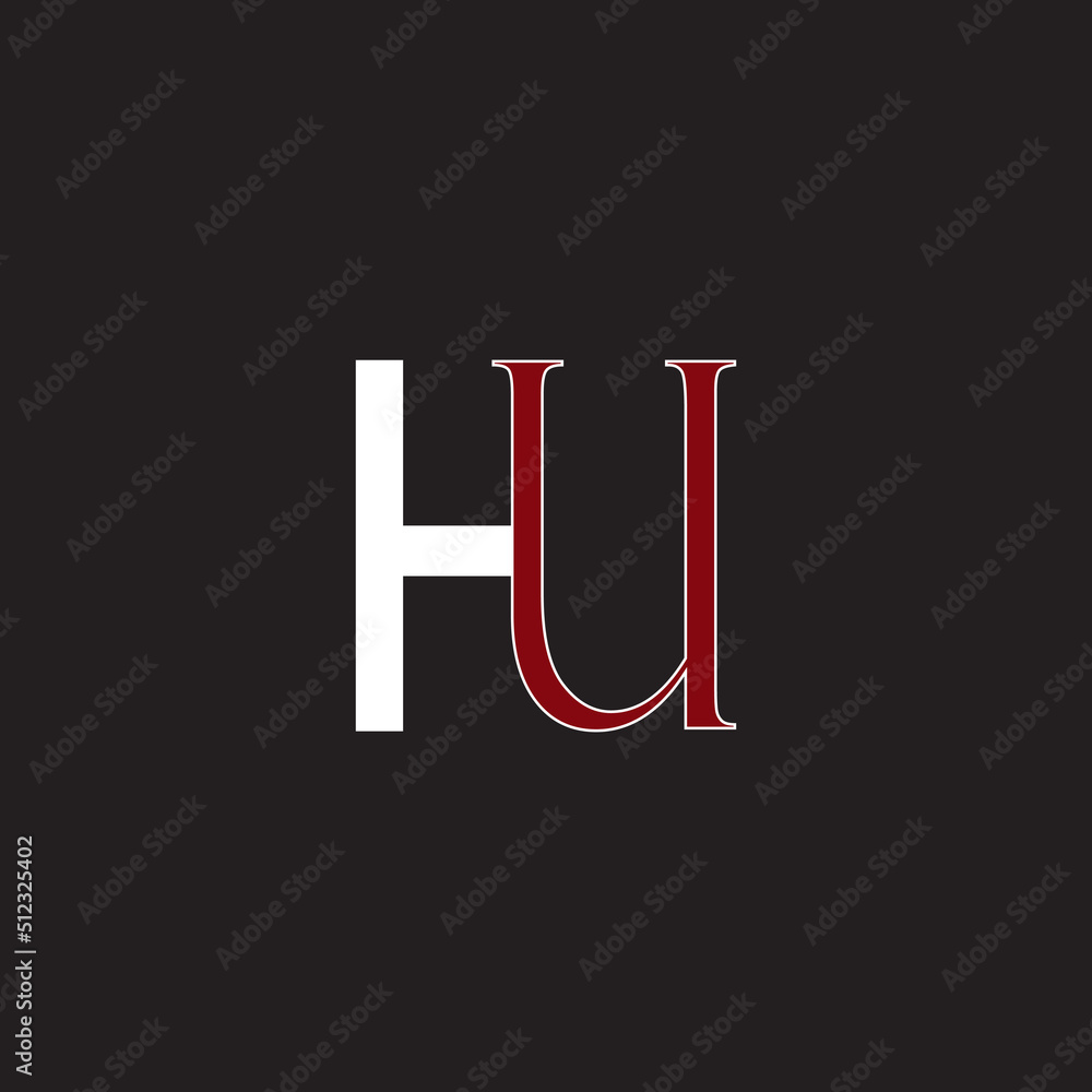 Letter h logo on black background design Free Vector Letter h logo on black background design Free Vector
