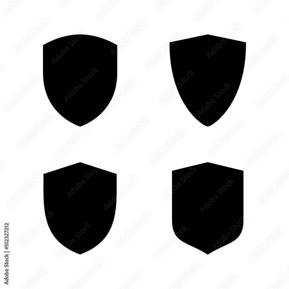 Shield icon vector. Protection icon. Security sign and symbol Shield icon vector. Protection icon. Security sign and symbol