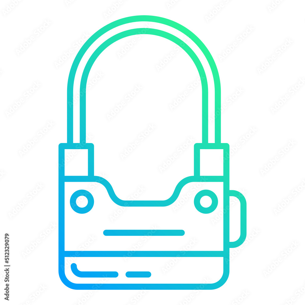 luxury padlock icon on transparent background luxury padlock icon on transparent background