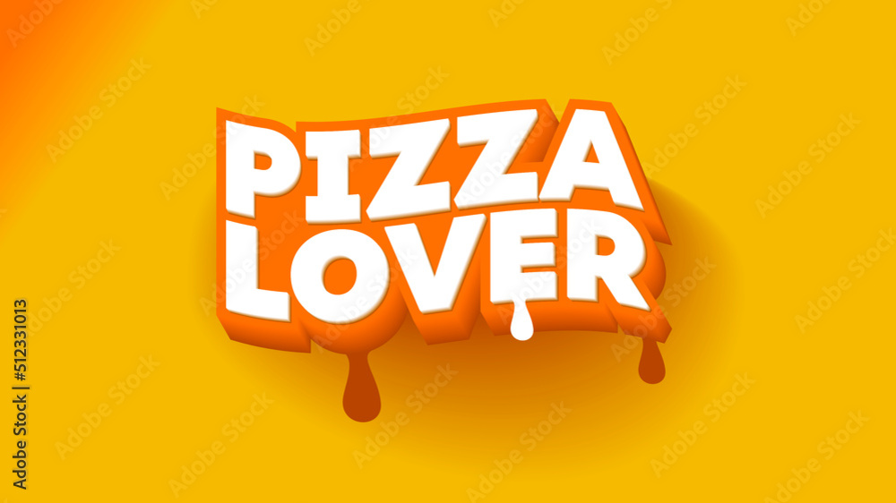 Pizza Lover Text