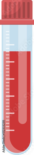 Blood test clipart design illustration