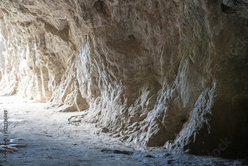 sun light in the cave