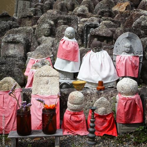 Buddhist temple in Japan photo