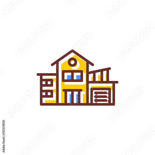 Home Loan icon in vector. Logotype