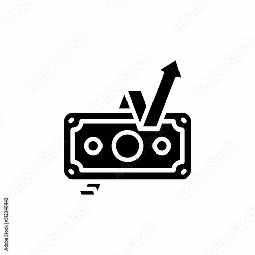 Growth Investing icon in vector. Logotype