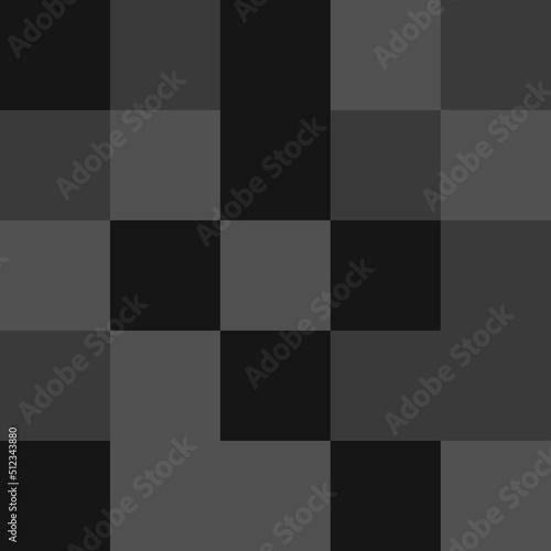 pattern of identical squares from all shades of gray, vector illustration,