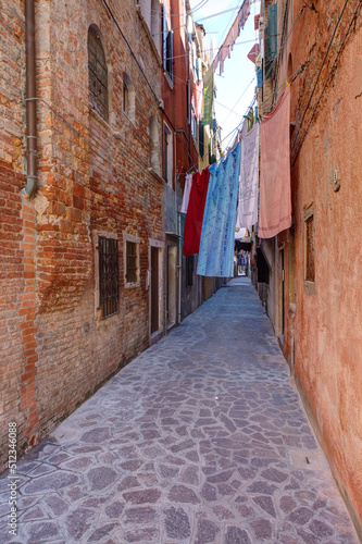 Laundry in Castello district, Venice, Italy © Massimo Pizzotti