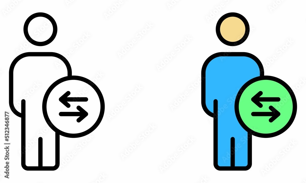 Illustration Vector Graphic of Businessman, man, user Icon Illustration Vector Graphic of Businessman, man, user Icon
