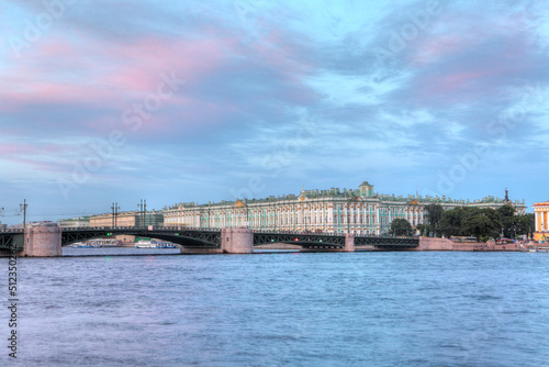 Winter Palace along the Neva river, Saint Petersburg, Russia © Massimo Pizzotti