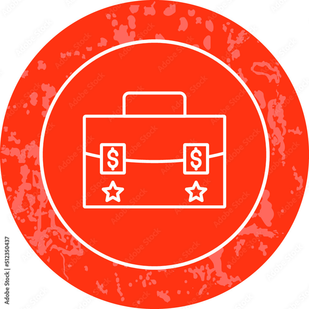 Unique Line Round Circle Icon Unique Line Round Circle Icon