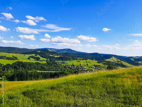 Photo Beskydy Poland  Slovakia Mountain views
