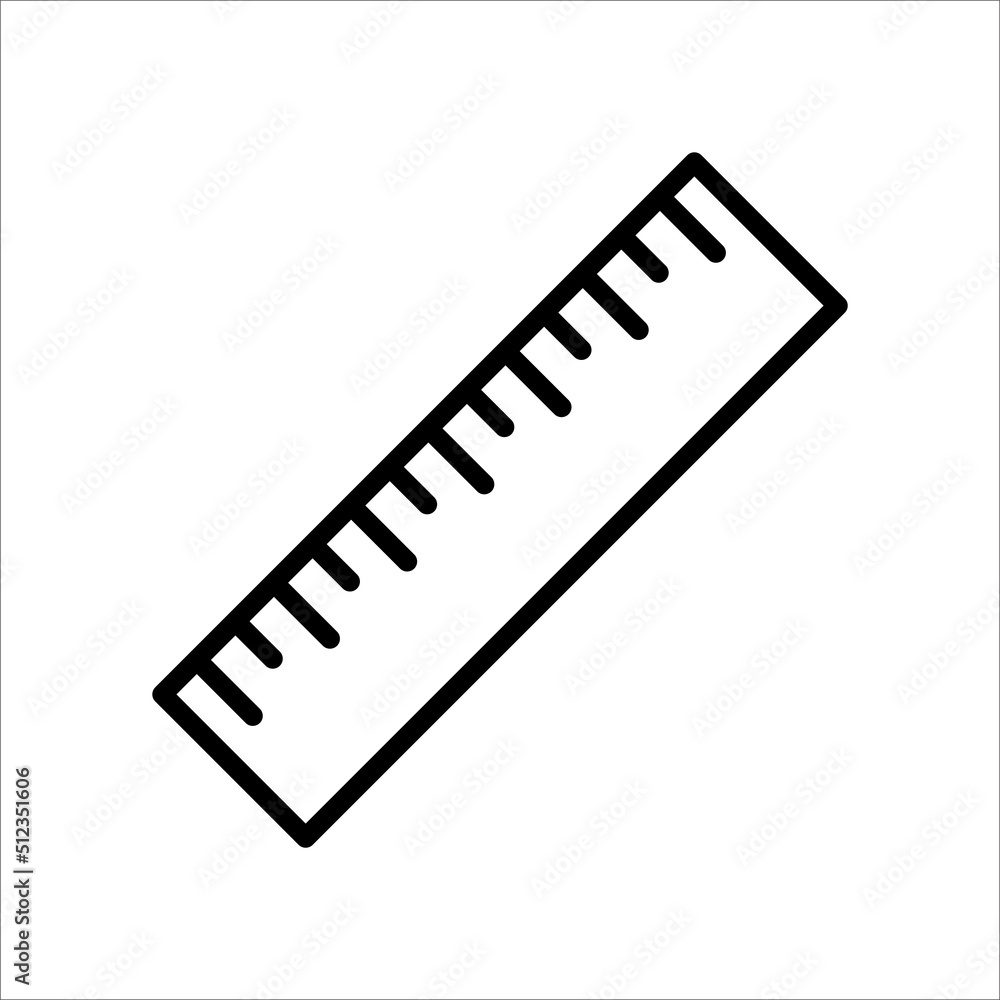 ruler icon vector design template simple and clean ruler icon vector design template simple and clean