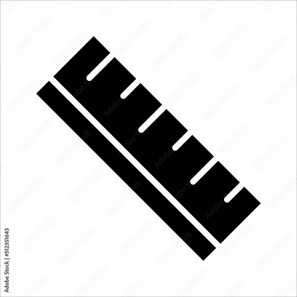 ruler icon vector design template simple and clean ruler icon vector design template simple and clean