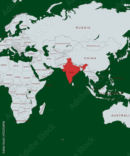 this is a india map.