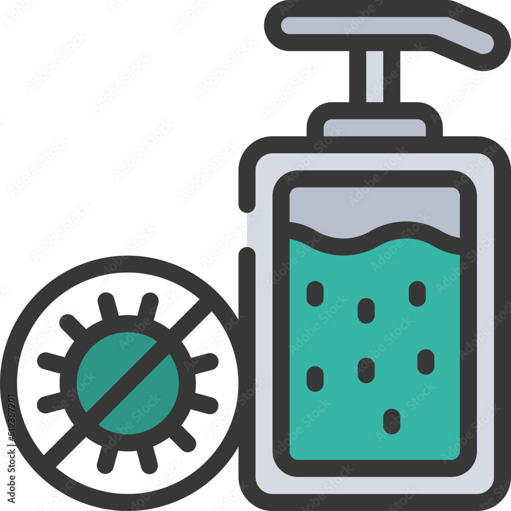 Fototapeta premium Hand Sanetizer Icon