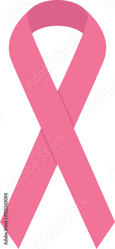 Cancer ribbon awareness clipart design illustration