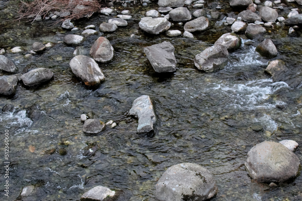 Obraz premium water and stones