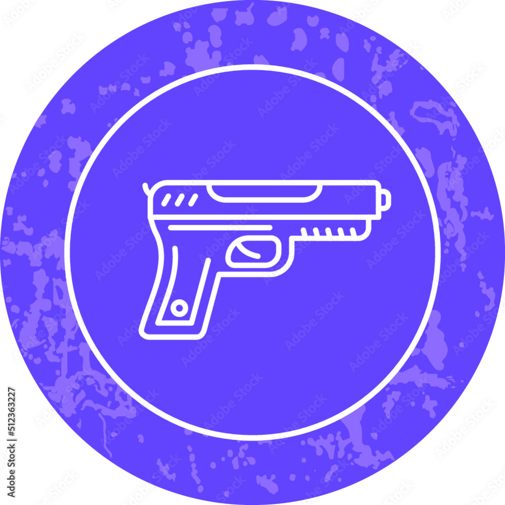 Unique Line Round Circle Icon