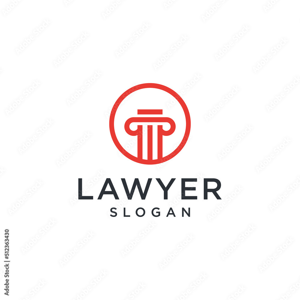 Lawyer logo vector with modern abstract concept Premium Vector Lawyer logo vector with modern abstract concept Premium Vector