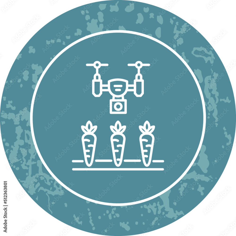 Unique Line Round Circle Icon Unique Line Round Circle Icon