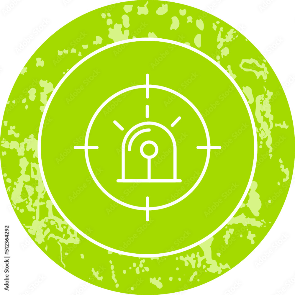 Unique Line Round Circle Icon Unique Line Round Circle Icon
