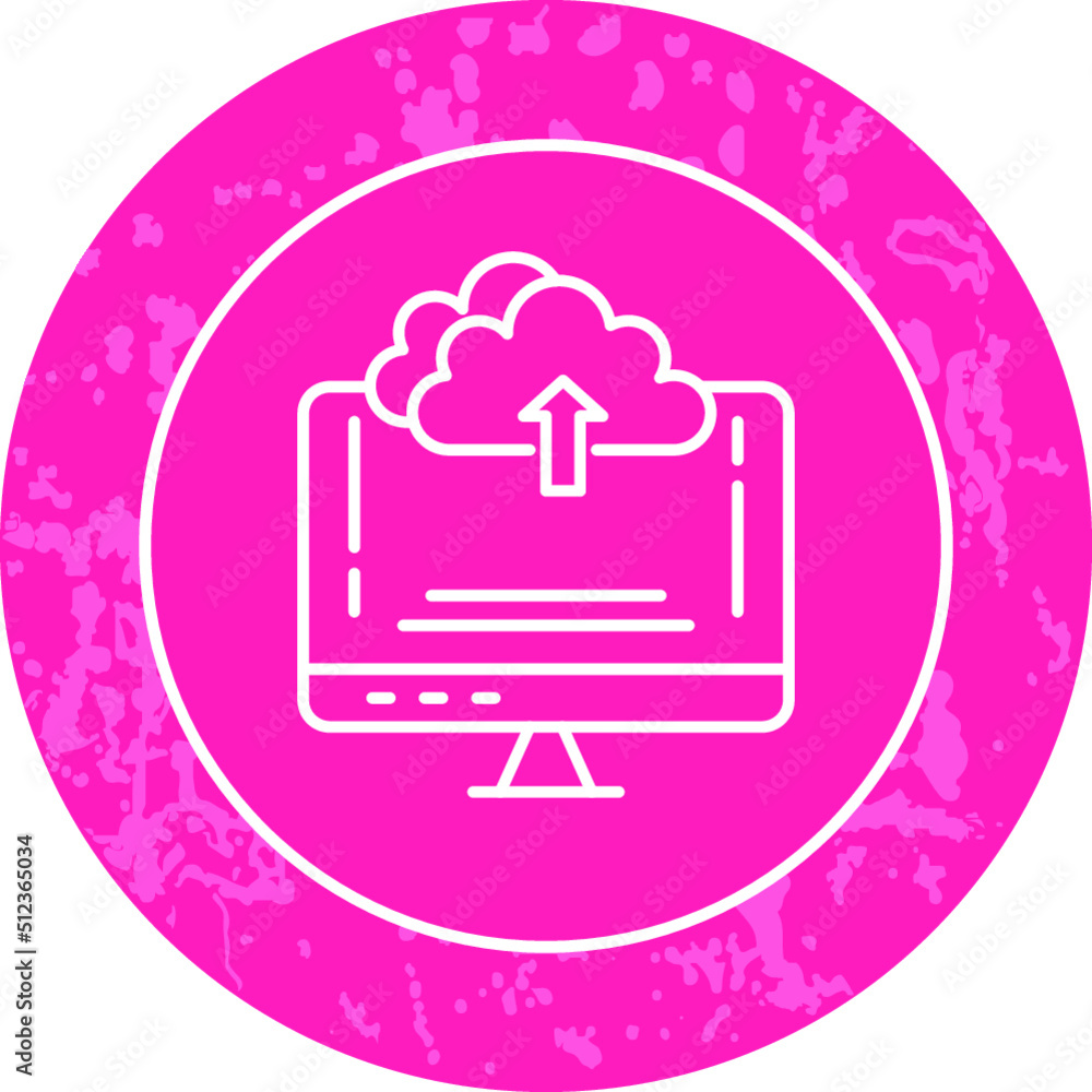 Unique Line Round Circle Icon Unique Line Round Circle Icon