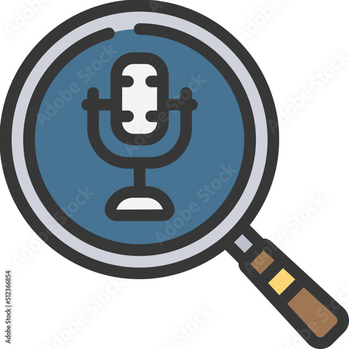 Voice Control Research Icon