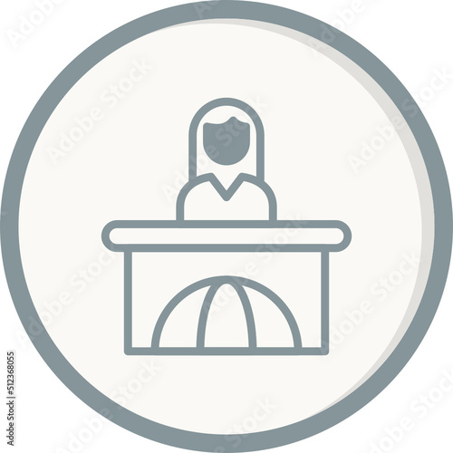News Anchor Icon