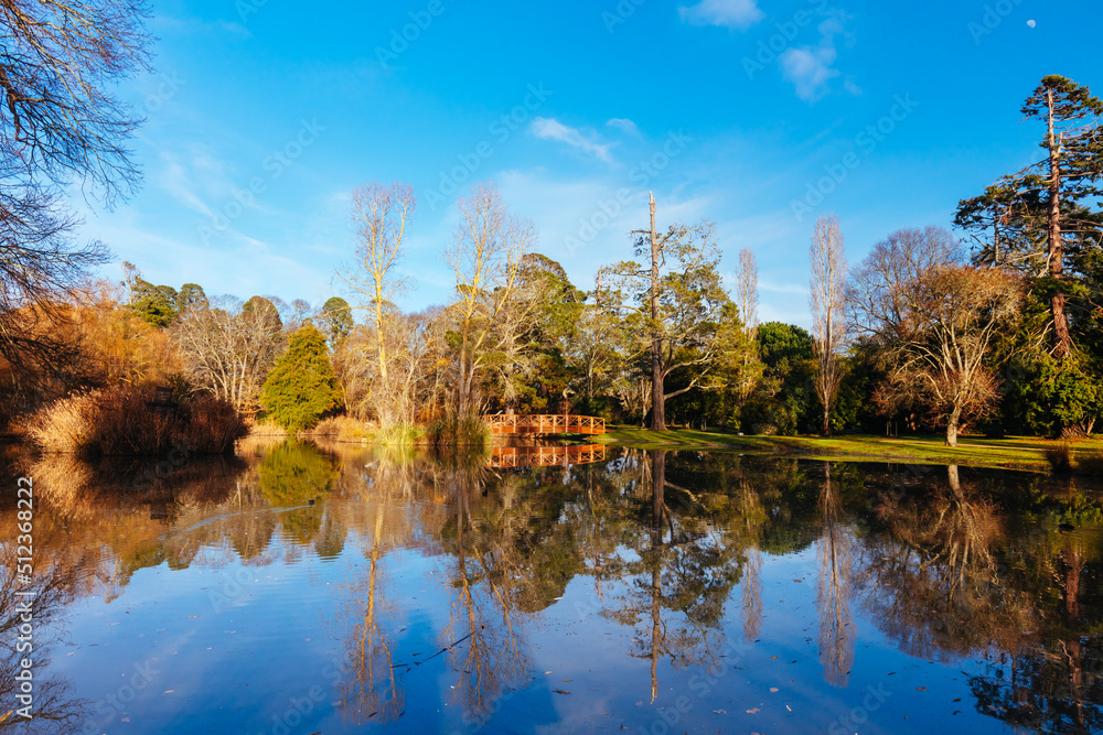 Malmsbury Botanic Gardens in Victoria Australia
