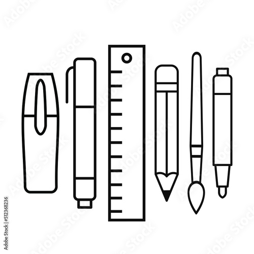 Teacher vector icon. School illustration sign. studies symbol or logo.