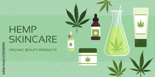 Hemp products for health and skincare
