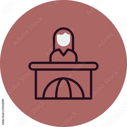 News Anchor Icon