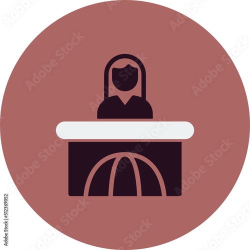 News Anchor Icon