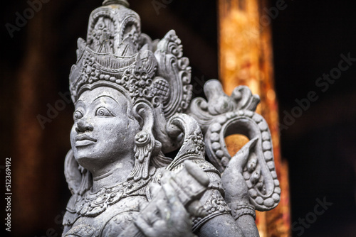 Hinduism stone sculpture at Bali, Indonesia