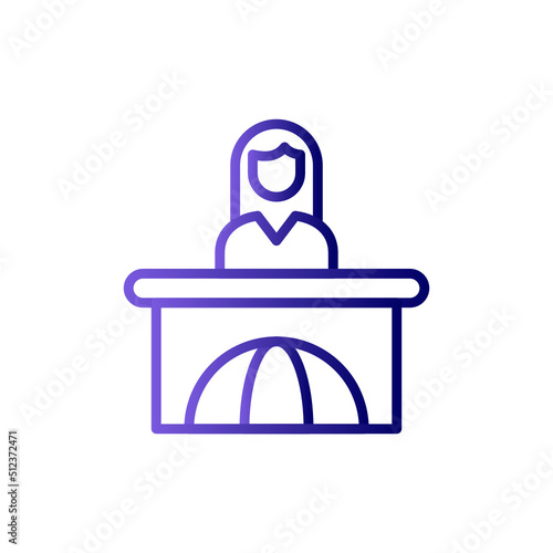 News Anchor Icon