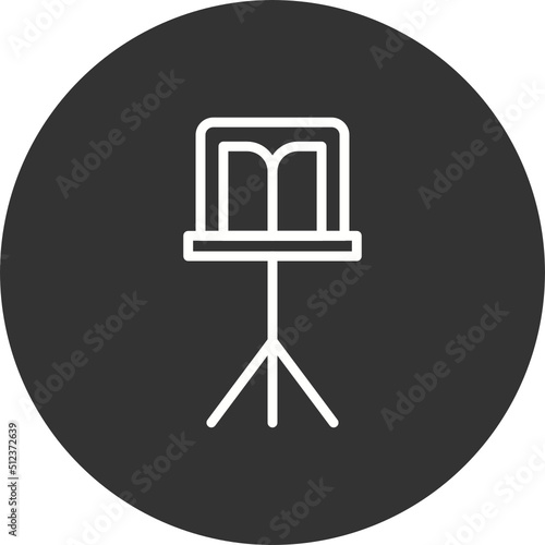 Music Stand Icon