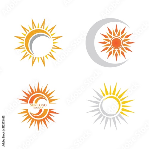 Sun Vector illustration Icon