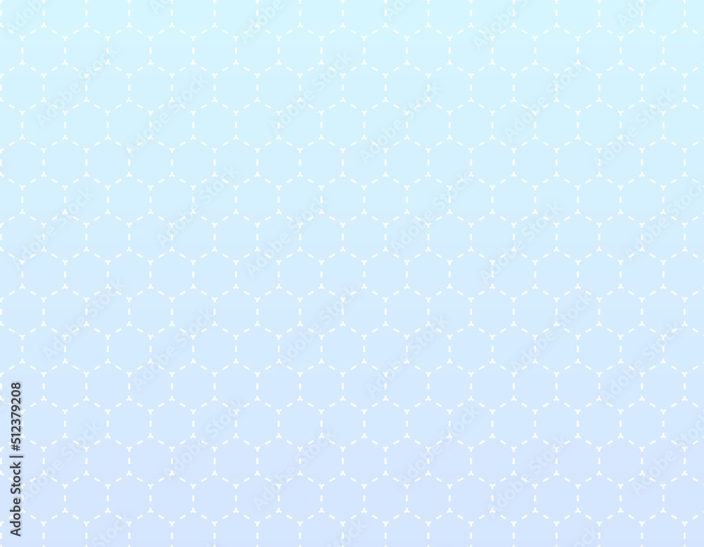 点線でできた六角形の背景イラスト グラデーション背景 点線でできた六角形の背景イラスト グラデーション背景