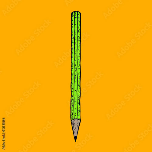 manual drawing icon pencil pointillsm style