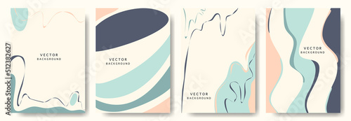 Abstract background various shapes set up. Ideal for cover, poster, business card, flyer, brochure,magazine first page,social media and other.vector illustration