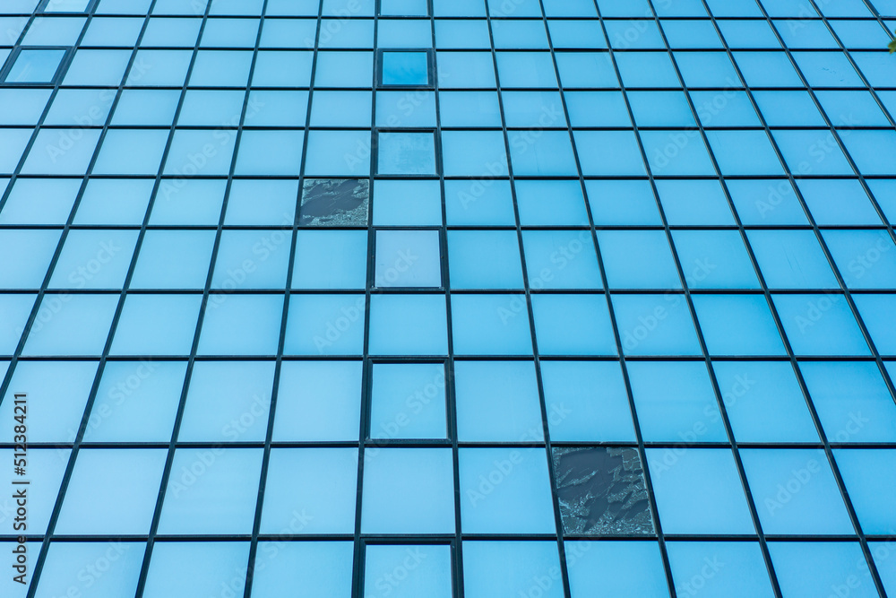 underside panoramic and perspective view to steel blue glass high rise building skyscrapers, business concept of successful industrial architecture underside panoramic and perspective view to steel blue glass high rise building skyscrapers, business concept of successful industrial architecture