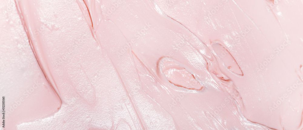 Obraz premium cream texture close up. skin care concept