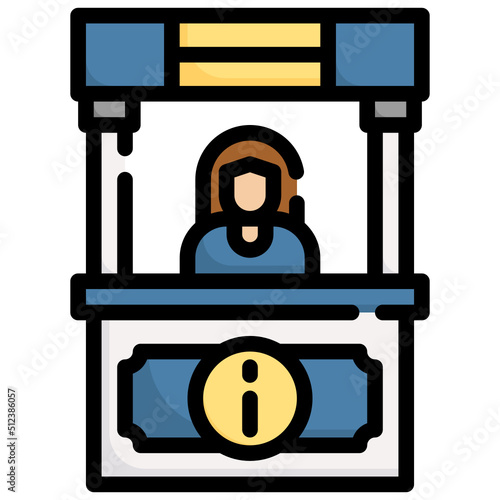 INFORMETION filled outline icon,linear,outline,graphic,illustration