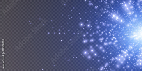 Light gold background with bokeh, falling golden sparks, dusty glitter with blur effect for the design of cards, invitations, congratulations, presentations.	
