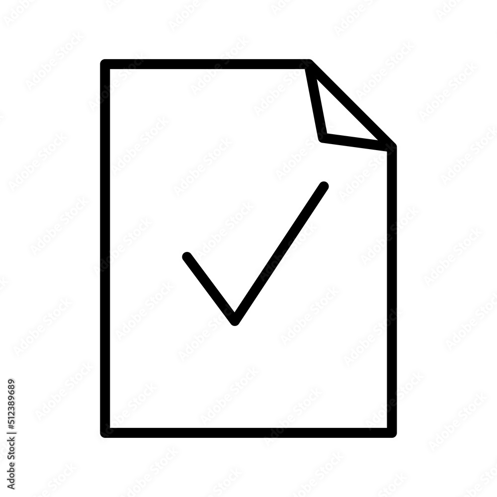 Documents approved icon. Protection, accepted documents, quality checks. Documents approved icon. Protection, accepted documents, quality checks.